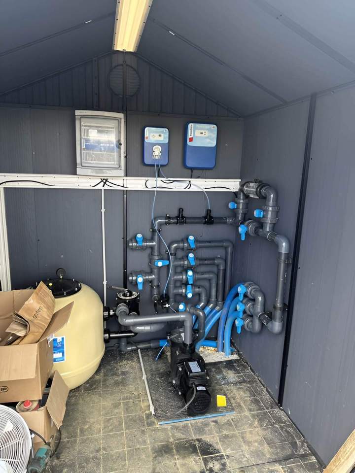 Installation locaux techniques Savigny